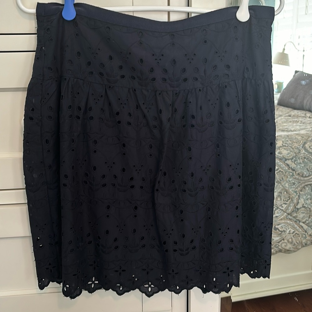 NWT Loft eyelet skirt